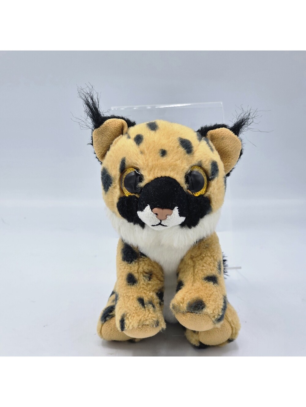 Ty 6” Beanie Boo Larry the Lynx Stuffed Animal
